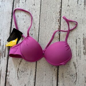 CIA MARITIMA Beachwear Rose Bikini Top - Sz M